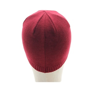 2026 Custom Winter Unisex Adult Beanie <b>Cap</b> High Quality Designer Plain Ribbed Knitted Fashionable Stylish Common Fabric Feature - Product Image 2