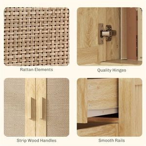 Kitchen Storage Cabinet for Organizing Your Living Room - Product Image 2