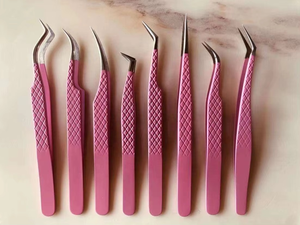 Pinzas Profesionales de Acero Inoxidable para Pestañas con Logotipo Personalizado OEM ODM, Instrumentos de Extensión de Pestañas de Alta Calidad - Product Image 6