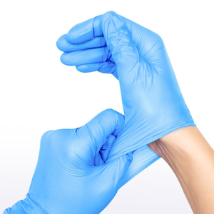 Gants médicaux en gros pour usine, gants de protection médicale, gants jetables en nitrile bleu sans poussière pour laboratoire et hôpital - Product Image 4