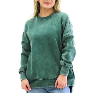 Sudadera de Forro Polar para Mujer, Estilo Casual, Tendencia Urbana, con Botones Frontales y Bolsillos - Product Image 1