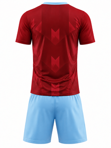 Maillot de football personnalisé tendance 2026 style USA pour homme, à manches courtes, respirant, tenue de sport, uniforme d'équipe, vente en gros - Product Image 2