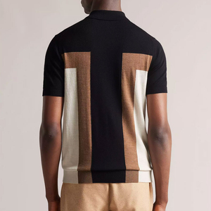 Nouvelle chemise pour homme élégante et confortable, légère, col rond, tissu tricoté uni, respirant, séchage rapide, décontractée, streetwear - Product Image 2