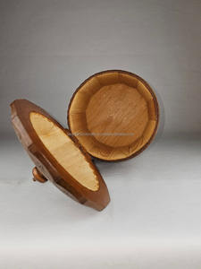 Taza hecha a mano de madera maciza Natural de la mejor calidad, taza de madera multiusos para servir café, té, leche y cerveza - Product Image 5