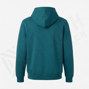 Sudadera con Capucha Personalizada con Logotipo, Gruesa, de Poliéster y Algodón, para Hombre, Talla Grande, Invierno, Bordada, Lisa, Teñida, Color Personalizado, Cálida - Product Image 2