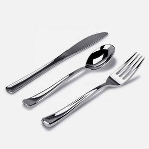 ชุดเครื่องใช้บนโต๊ะอาหารสุดหรูสวยงามทันสมัยทำจากสเตนเลสชุดมีดครึ่งท่อนมีที่จับสวยงาม - Product Image 5