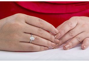 Bague en or 18 carats pour femme Lax Diore Jewels, diamant taille ovale certifié IGI, 1,810 carats, bijoux de luxe pour anniversaire, remise de diplôme - Product Image 5