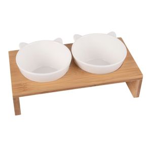 Moderno Tazón de Cerámica para Gatos, para Servir Comida y Agua Diariamente, Boca Ancha, Forma Cómoda para Alimentar, Base Estable para el Hogar, Mascotas y Cocina - Product Image 5