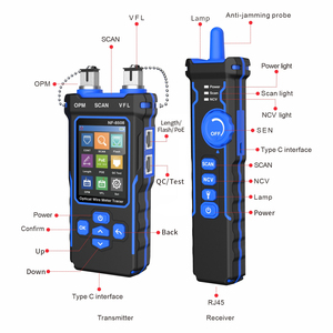 NOYAFA NF-8508 OPM VFL Testeur de câbles réseau CAT5/CAT6, Traqueur de câbles PoE, Générateur de tonalité Ethernet, Tout-en-un : Test de continuité, PoE, Sertissage, NCV - Product Image 4