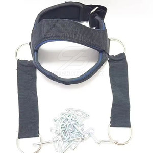 Arnés de cabeza para entrenamiento de cuello con almohadilla suave y correa de ajuste fácil para levantamiento de pesas, equipo de gimnasio para entrenamiento de fuerza, para uso diario - Product Image 4