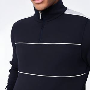 เสื้อฮู้ดผู้ชายผ้าฟลีซ สกรีนโลโก้ได้ สไตล์ลำลอง สตรีทแวร์ ทรงหลวม แฟชั่นคนเมือง ขายส่ง OEM เสื้อกันหนาว - Product Image 4