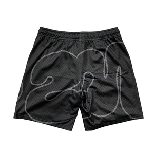 Customized Wholesale Sublimation Printing Men's Gym Sports Shorts Blank Mesh Fabric Breathable Club Team Basketball Shorts - Product Image 3