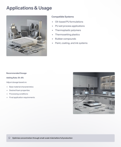 Modificateur de mousse hautement efficace GY-FM-3 - Product Image 3