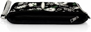 Handmade Glass Beaded Silk Cotton Handbag Rectangular Shape for Face and Star Pattern Wedding & Business <b>Gift</b> - Product Image 3
