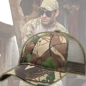 Casquettes de baseball imprimées en maille, chapeau de sport d'été respirant, casquette de baseball unisexe avec patchs, chapeau de protection solaire pour l'extérieur - Product Image 4