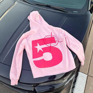 Sudaderas con capucha con estampado de soplo 3D lavado ácido de alta calidad para hombre 600GSM 100% French Terry Fleece Vintage Boxy Fit sudaderas con estampado de espuma - Product Image 6