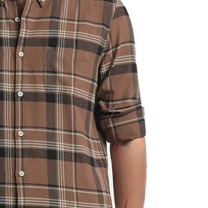 Top Trending <b>Men</b> Flannel <b>Shirt</b> Custom Made Casual Autumn Eco-Friendly Anti-Wrinkle Breathable Comfortable Durable Cotton <b>Wool</b> - Product Image 2