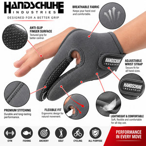 Guantes de Pesca Flexibles Resistentes al Agua para Clima Frío, Protección para los Dedos, Ideales para Pesca en Hielo - Product Image 6