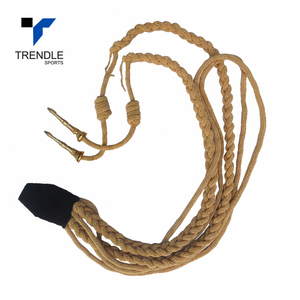 Aiguillette en fil de métal tressé de haute qualité, faite à la main, avec embouts métalliques, pour usage cérémoniel - Product Image 4