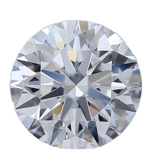 D Couleur Synthétique Cvd Diamants 2 Carats Rond Brillant Coupe VVS2 Clarté Fabrication de Bijoux Lâche Solitaire Diamants à Bas Prix OEM - Product Image 1