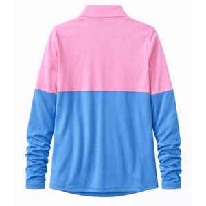 Sudadera Casual de Mujer Jack Jill con Cierre de Cremallera de 1/4, Diseño Bicolor, Logotipo Personalizado Bordado, Bloques de Color, Top de Alto Rendimiento, Suministro al por Mayor OEM - Product Image 2