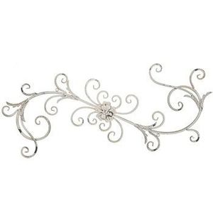 Arte de Pared Decorativo de Hierro Galvanizado, Decoración de Pared para el Hogar, Sala de Estar, Diseño Floral, Arte para Colgar en la Pared - Product Image 3