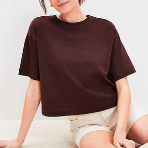 เสื้อยืดคุณภาพพรีเมียม ผ้าฝ้าย 100% สีพื้น พิมพ์โลโก้ตามสั่ง - Product Image 1