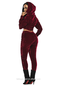Conjunto Deportivo Gris con Capucha para Mujer, Cierre Completo, Bolsillos Laterales, Color Sólido, Informal, Transpirable, Poliéster, Ropa de Invierno, Diseño 2 en 1, Secado Rápido - Product Image 5
