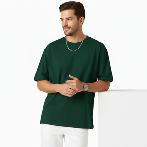 Camisetas de Verano Casuales Personalizables de Manga Larga para Hombre, de Alta Calidad, 100% Algodón, Transpirables, de Secado Rápido, Ecológicas, de Corte Holgado - Product Image 1