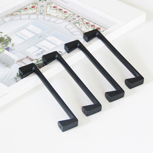 Manijas Rectangulares Minimalistas Contemporáneas de Aleación de Zinc, Ecológicas y Duraderas para Dormitorio, Comedor, Baño y Sala de Estar - Product Image 2