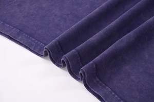 Camiseta de Hombre con Lavado Ácido, 100% Algodón, Logotipo Personalizado, Impresión Digital, Manga Corta, Tela de Felpa, Transpirable, Cómoda, para Adultos - Product Image 5