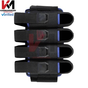 Ceinture de pochettes de paintball direct usine, commande en gros, matériau élastique durable avec sangle de taille réglable, pochettes multi-pods pour l'extérieur - Product Image 2
