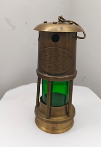 Best Quality Vintage <b>Brass</b> Miner's Lamp Royal Nautical <b>Lantern</b> with Glass Antique Finish Available For Sale - Product Image 4