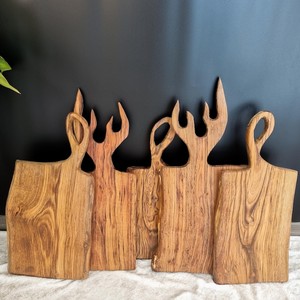 Planches à découper en bois de haute qualité en gros avec poignée, forme rectangulaire, épaisseur 1,5 cm, écologiques BELLADEC - Product Image 5