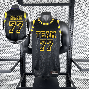 Maillot de basket rétro personnalisé Lukae Doncic Kobe Bryant Kevin Durant Curry LeBron James - Product Image 3