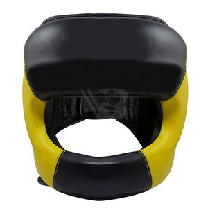 High Quality Customizable EVA/Polyester/Neoprene Full Face Head Guard for Boxing Martial Arts Training Washable Protective Gear - Product Image 1