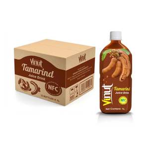 Bebida de Jugo de Tamarindo Puro en Botella PET de 1000ml, Venta al Por Mayor, Marca Privada, Muestra Gratuita, Fabricante de Vietnam - Product Image 3