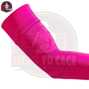 Mangas de compresión antideslizantes con logo personalizado, de secado rápido, que absorben la humedad, elásticas, con protección solar UV para deportes al aire libre. - Product Image 6