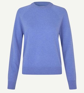Elegant Women's Knitted Sweater Soft Crew Neck Slim Fit Pullover Sophisticated Solid Color Ladies <b>Winter</b> <b>Jumper</b> Button - Product Image 5