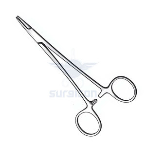 Portaagujas Crile-Wood de 15 cm / 6 Pulgadas, Portaagujas Quirúrgico de Acero Inoxidable, Instrumento de Sutura de Precisión con Dientes Finos - Product Image 6