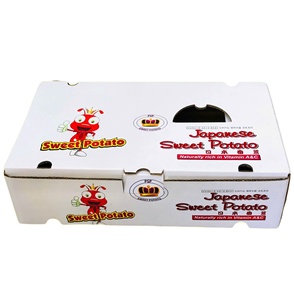 Cajas Autoarmables de Cartón Corrugado Ecológico de 5 kg, Estilo Básico para Patatas Dulces, Personalizables con Impresión Offset, Materiales Reciclados - Product Image 1