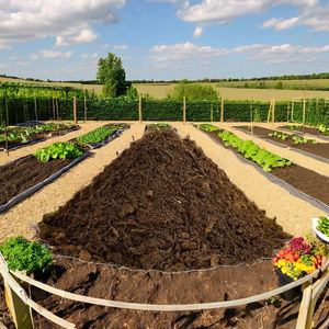 Personalización Rápida, Polvo de Estiércol de Vaca Seco, Vermicompost, Fertilizante Orgánico de Estiércol de Vaca para Plantaciones de Té, Café e Índigo - Product Image 1