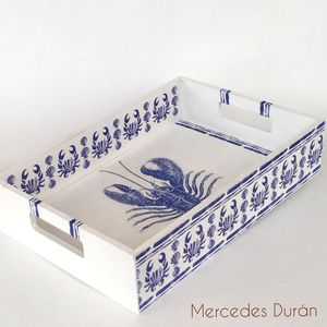 Quality Art Deco Abstract Wood Enamel Printed Platter & Wooden <b>Tray</b> <b>Heat</b> Resistant Very Low Factory Price - Product Image 5