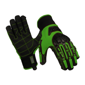 ถุงมือช่างหนังสังเคราะห์ XL ยางนีโอพรีนยางนีโอพรีนทนความร้อนซับแรงกระแทกผ้าอะรามิดยางระบายอากาศบริการอาหาร - Product Image 3