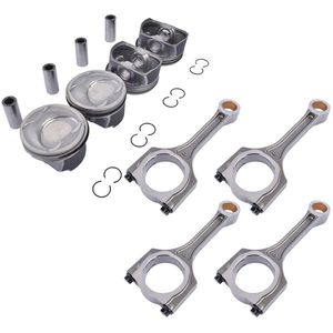Set di 4 Bielle per Pistoni Motore Compatibili con Hyundai Sonata e Kia Sorento Optima Modelli 2011-2013 2.4L L4 23510 - Product Image 2