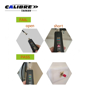 Probador de Cable Coaxial TAIWAN CALIBRE con Terminales de Mapeo de 4 Colores y Adaptador - Product Image 4