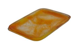 Assiette à fruits décorative moderne en résine et assiette de service pour aliments, assiette de luxe multicolore pour mariages et fêtes - Product Image 4