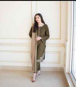 NUEVA COLECCIÓN 2026, VESTIDOS DE FIESTA CASUALES PAKISTANÍSES PARA MUJER, LOS MÁS VENDIDOS, TRAJES DE ALTA CALIDAD, VESTIDOS BORDADOS, CON PARCHES, OEM - Product Image 2