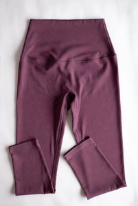 Service ODM personnalisé, faible MOQ, leggings respirants à taille élastique sans couture pour femmes, haute qualité, séchage rapide, fitness, yoga - Product Image 5