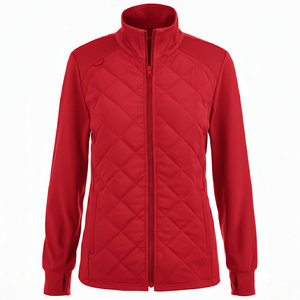 Chaqueta de Trabajo Acolchada de Spandex/Poliéster con Forro Polar, Precio de Fábrica Personalizado, Uniforme Médico Profesional, Cierre Completo, Ligera, para el Sector Sanitario - Product Image 5